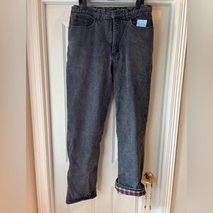 Vintage Eddie‎ Bauer Fleece Jeans
